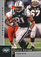 Dustin Keller [Silver] #106 Football Cards 2009 Upper Deck First Edition Prices