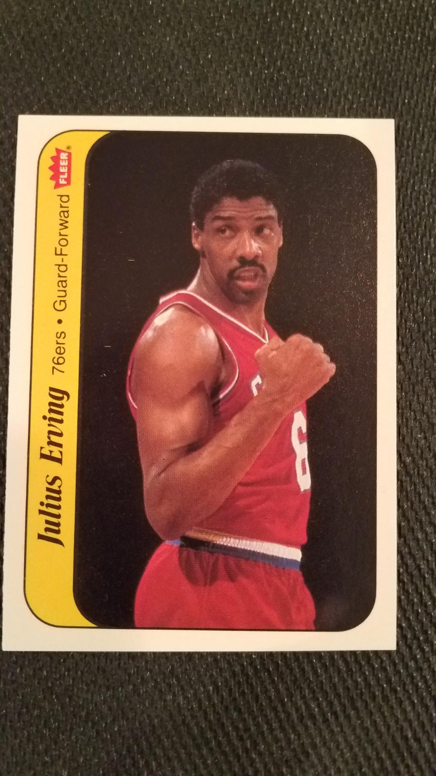 Julius Erving Ungraded Fleer Sticker