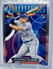 Francisco Alvarez #FRD-8 Baseball Cards 2023 Topps Finest Rookies Design Variation Prices
