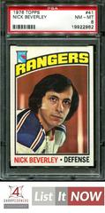 Nick Beverley #41 Hockey Cards 1976 Topps Prices