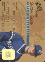 Shawn Green [Gold] #28 Baseball Cards 1995 Studio Prices