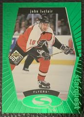 John Leclair [Green] Hockey Cards 1998 UD Choice Starquest Prices