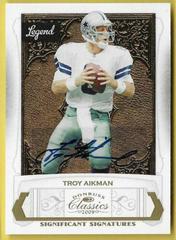 Troy Aikman [Significant Signatures Platinum] #147 Football Cards 2009 Panini Donruss Classics Prices