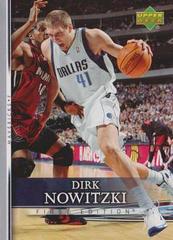 Dirk Nowitzki #171 Basketball Cards 2007 Upper Deck First Edition Prices