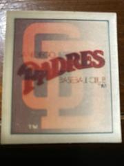 San Diego Padres Team Hitting Leaders #57 Baseball Cards 1987 Sportflics Team Logo Trivia Prices