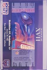 Super Bowl XVII #17 Football Cards 1990 Pro Set Super Bowl 160 Prices