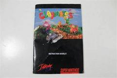 Claymates - Manual | Claymates Super Nintendo