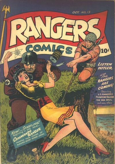 Rangers Comics #13 (1943) Comic Books Rangers Comics