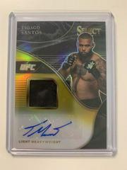 Thiago Santos [Gold] #AM-TST Ufc Cards 2021 Panini Select UFC Autograph Memorabilia Prices