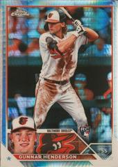 Gunnar Henderson [Prism] #2 Baseball Cards 2023 Topps Chrome Prices