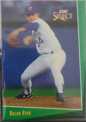 Nolan Ryan #90 Baseball Cards 1993 Score Select Prices