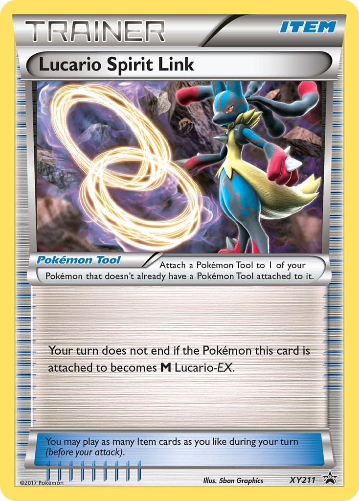 Lucario Spirit Link #XY211 Pokemon Promo