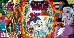 THE INFINITY WAR #1  Gatefold Wraparound Cover 1992 Marvel Comics NM
