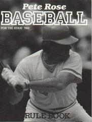 Pete Rose Baseball - Manual | Pete Rose Baseball Atari 7800