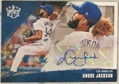 Andre Jackson [Purple] #DKS-AJ Baseball Cards 2022 Panini Diamond Kings DK Signatures Prices