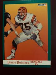 Bruce Reimers Football Cards 1991 Fleer Prices