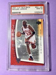 Michael Jordan #MJ-43 Basketball Cards 2001 Upper Deck MJ's Back Prices