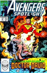 Avengers Spotlight #37 (1990) Comic Books Avengers Spotlight Prices