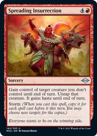 Spreading Insurrection #142 Magic Modern Horizons 2