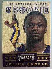 Julius Randle [Wood] #374 Basketball Cards 2014 Panini Threads Prices