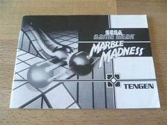  Marble Madness - Manual | Marble Madness Sega Game Gear