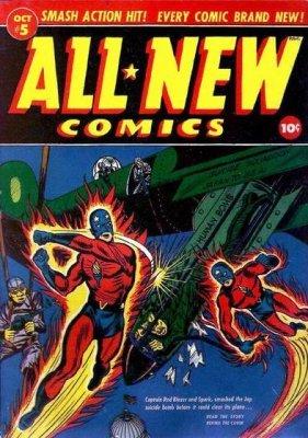 All-New Comics #5 (1943) Comic Books All-New Comics