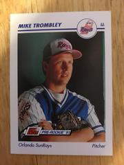 Mike Trombley #495 Baseball Cards 1991 Impel Line Drive Pre Rookie AA Prices