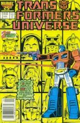 The Transformers Universe [Newsstand] #2 (1987) Comic Books The Transformers Universe Prices