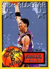 Scottie Pippen #317 Basketball Cards 1996 Fleer European Prices