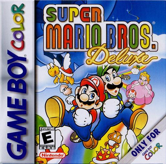 Super Mario Bros Deluxe Cover Art