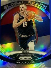 Nikola Jokic [Silver] #3 Basketball Cards 2023 Panini Prizm Global Reach Prices
