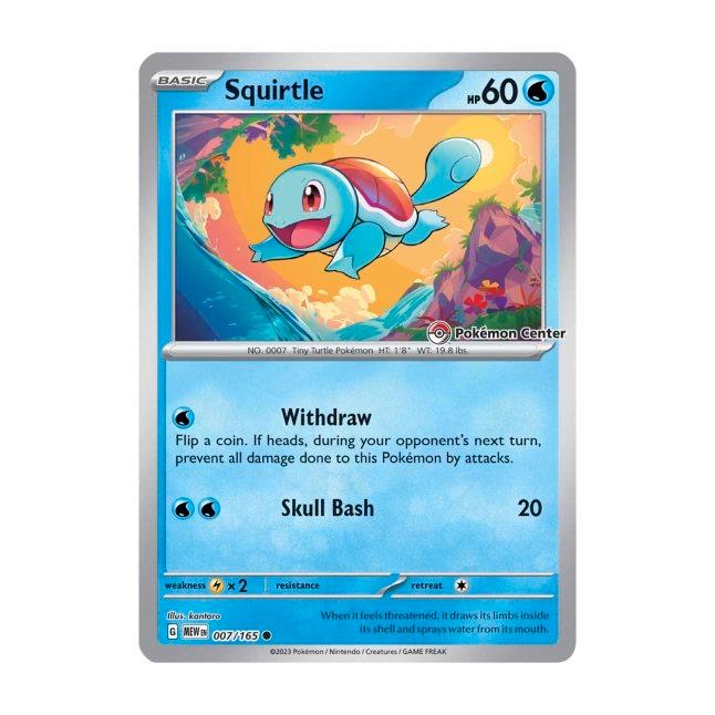 Squirtle [Reverse Holo] 7 Pokemon Center Exclusive 7 Prices Pokemon