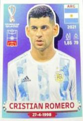 Cristian Romero Soccer Cards 2022 Panini World Cup Qatar Stickers Prices