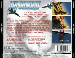 Back Of Case | Air Combat Playstation