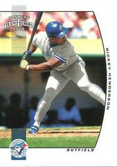 Rickey Henderson #326 Baseball Cards 2005 Donruss Team Heroes Prices