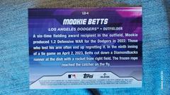 Back  | Mookie Betts Baseball Cards 2023 Topps Update Laid Out