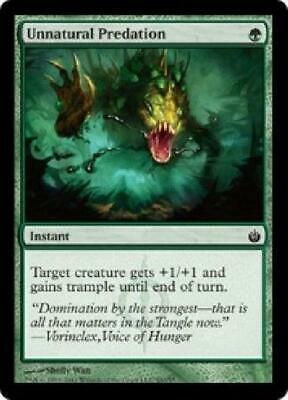 Unnatural Predation | Ungraded | Magic Mirrodin Besieged