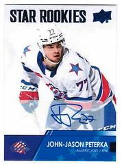 John Jason Peterka [Autograph] Hockey Cards 2021 Upper Deck AHL Prices