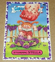 Stomping STELLA [Purple] #78a Garbage Pail Kids Food Fight Prices