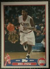 Eric Snow Basketball Cards 2003 Topps Prices