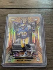 Aaron Donald [White Gold] #48 Football Cards 2022 Panini Gold Standard Prices