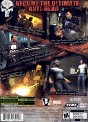 Back Cover | The Punisher Xbox