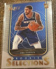 Obi Toppin #2 Basketball Cards 2020 Panini Select Rookie Selections Prices