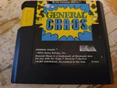Cartridge (Front) | General Chaos Sega Genesis
