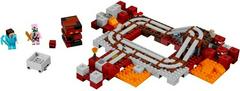 LEGO Set | The Nether Railway LEGO Minecraft