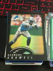 Germane Crowell #87 Football Cards 2002 Topps Chrome Prices