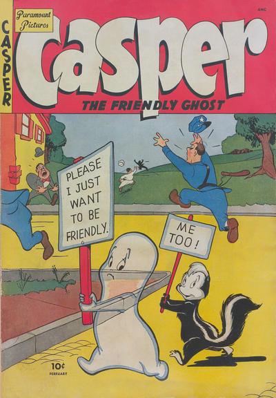 Casper The Friendly Ghost #2 (1950) Comic Books Casper The Friendly Ghost