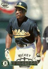 Rickey Henderson #396 Baseball Cards 1996 Pacific Crown Collection Prices