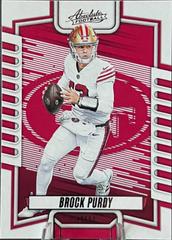 Brock Purdy #18 Football Cards 2023 Panini Absolute Prices