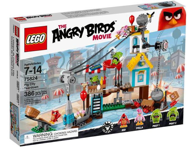 Pig City Teardown #75824 LEGO Angry Birds Movie